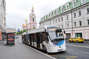 первый электробус в Москве