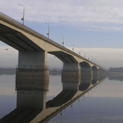 мост через Каму в Сарапуле